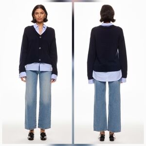 Madewell Denim High Waist Wide Leg Jean